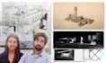 draw architecture or cityscape in pencil