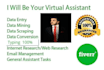 be your online VA, admin work, file conversion, VA tasks