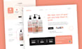 design high converting figma landing page UI UX