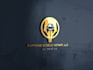do notary business logo design with branding kit