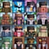 turned your minecraft skin or custom model into a pixelart
