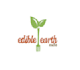 design edible earth cafe logo