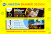 design a facebook cover and linkedin banner