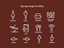 custom icon set for web and app