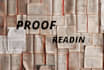 do perfect proof  reading