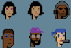 create a pixel art nft,  cryptopunk or collectibles