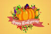 create thanksgiving day logo animation