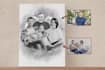 add your beloved deceased to your photo, combining the images for a memorial gif