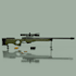 design 3d modeling sniper awm