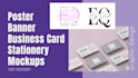 design business cards, posters and do mockups