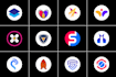 make new crypto and cryptocurrency token logo design for coin