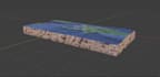 make 3d lanscape design and terrain by request