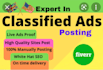 ad posting , data entry