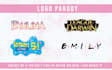 make a custom parody logo