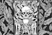 do amazing art of stoner, psychedelic, weed, metal cover