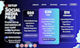 create social media accounts, set up business pages and optimize