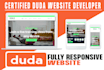 design, redesign modify websites using duda website builder