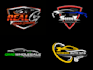 do stylish car detailing and car wash logo