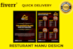 design custom and unique flyer in 6 hour