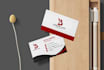 design modern minimalist business card
