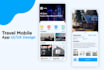 be your uiux designer for mobile app ui design and web design
