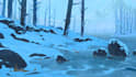 paint a stylized environment art