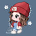 draw cute chibi style icon for profile, stream and stickers