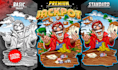 create custom graphic t shirt design in cartoon style