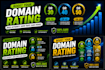 increase domain rating ahrefs dr30, dr40 and dr50 plus