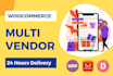 build multi vendor ecommerce woocommerce website