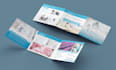 do a professional trifold brochure, flyer design