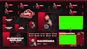 design custom animated twitch overlay package for your stream