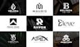 design modern elegant monogram logo for your luxury brand