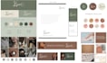 handwritten signature logo and full complete branding kit