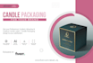 custom candle box packaging and candle label design
