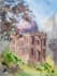 draw creative watercolor landscape art