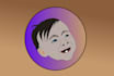 create a cartoon headshot logo