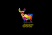 design modern polygonal logo