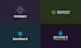 do professional modern minimalist business logo design