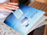 create a cool magazine advert