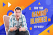 design attractive youtube thumbnails within 1 hour