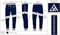 do fashion design flat sketch tech pack for clothing brand