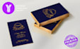 design a professional and elegant business card