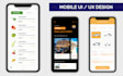 design creative mobile and web ui ux, prototype, wireframe