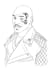 draw your face with digital line art style