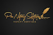 do notary, law, signature logo design