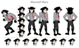 make character art in a cartoon art style