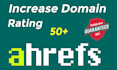 increase domain rating dr50