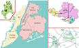 do zones and regions mapping, and maps