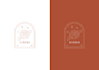 design a minimal botanical hand drawn aesthetic logo